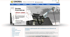 Desktop Screenshot of concereal.es